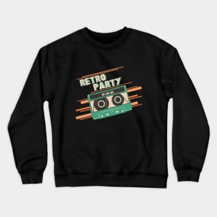 Retro Party Crewneck Sweatshirt